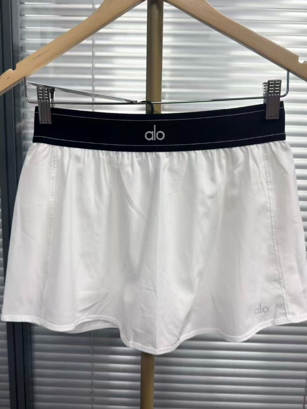 NWT ALO Yoga🥇Match Point Tennis Skirt White Versatile Activewear🤍 - Picture 3 of 7